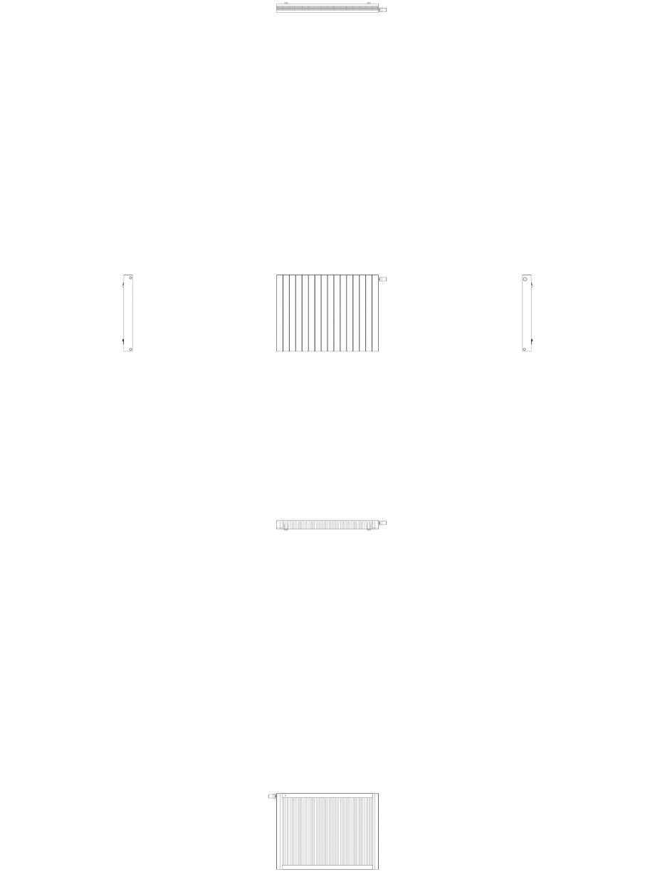 Pagina 1-CAD-DWG Calorifer decorativ ZAROS H100 900x1200 - 2D VASCO Detaliu de produs 
