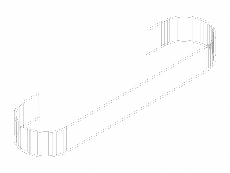 Pagina 1-CAD-DWG Accesoriu prosop ALU-ZEN 375 - 3D VASCO Detaliu de produs 
