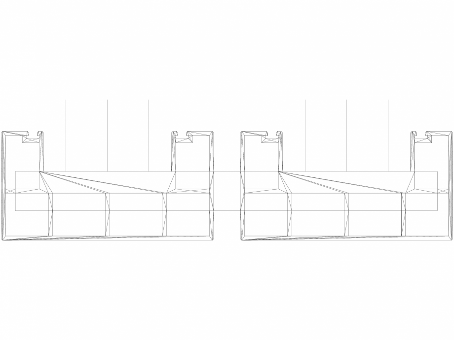 Pagina 1-CAD-DWG Calorifer decorativ BEAMS 1600x320 - 3D VASCO Detaliu de produs 