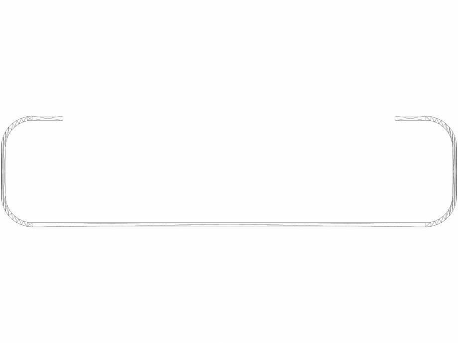 Pagina 1-CAD-DWG Accesoriu prosop BRYCE BV100 380 - 3D VASCO Detaliu de produs BRYCE VERTICAL 