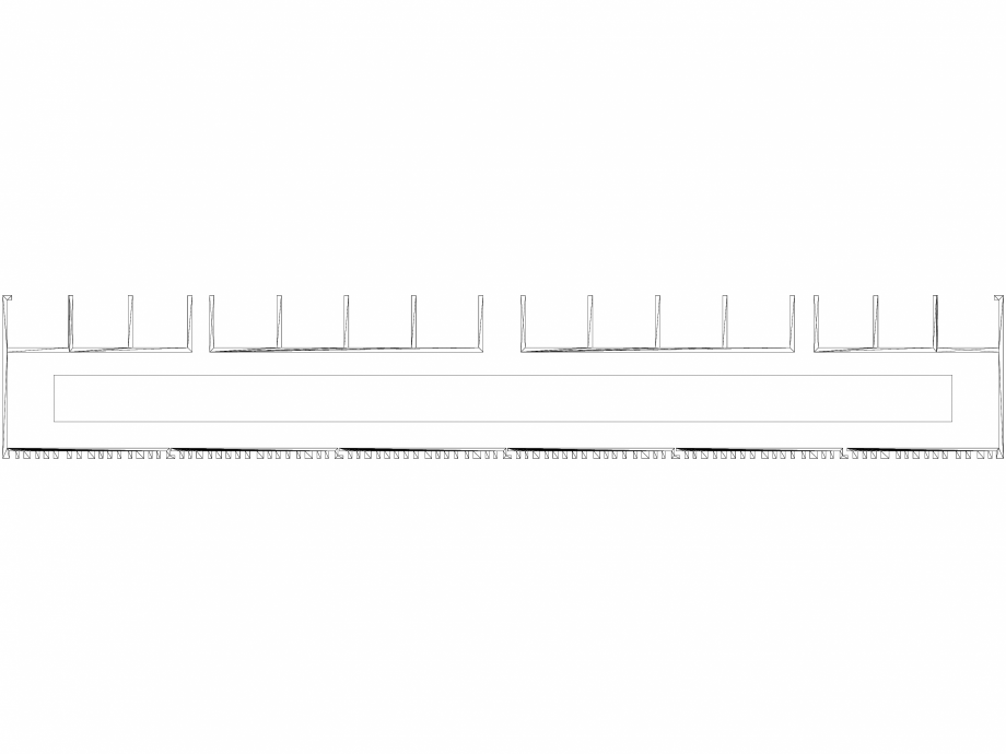 Pagina 1-CAD-DWG Calorifer decorativ BRYCE PLUS 1600x450 - 3D VASCO Detaliu de produs BRYCE VERTICAL 