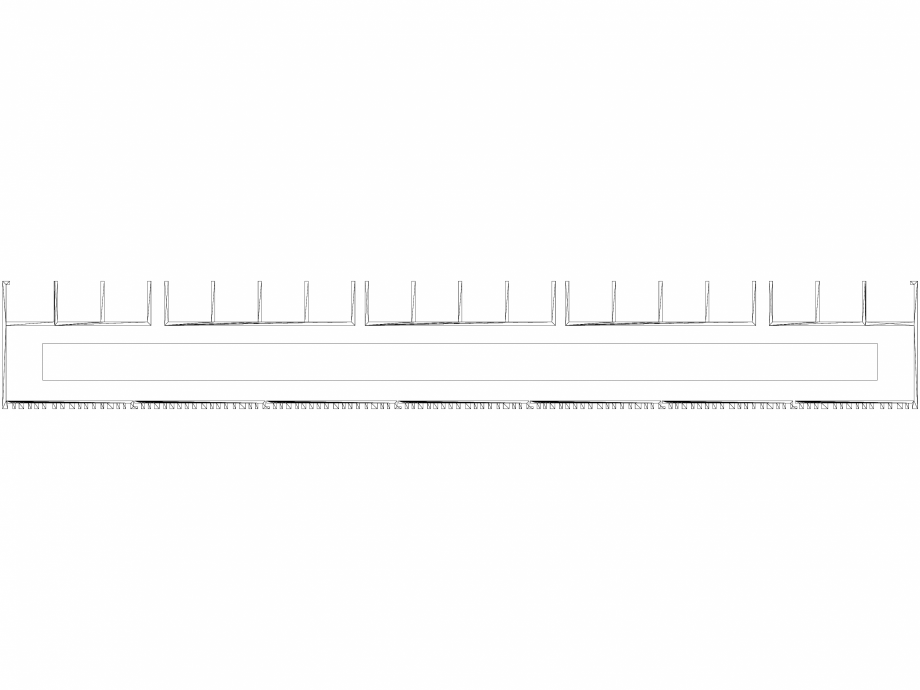 Pagina 1-CAD-DWG Calorifer decorativ BRYCE PLUS 2200x525 - 3D VASCO Detaliu de produs BRYCE VERTICAL 