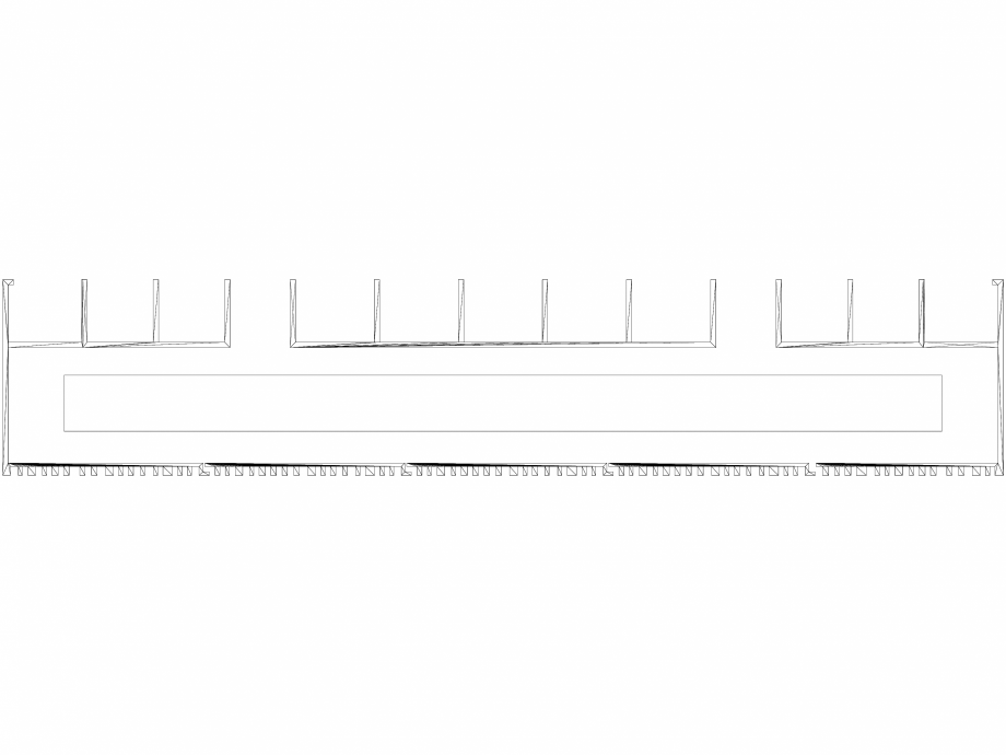 Pagina 1-CAD-DWG Calorifer decorativ BRYCE PLUS 2000x375 - 3D VASCO Detaliu de produs BRYCE VERTICAL 