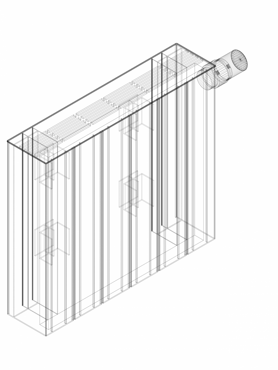 Pagina 1-CAD-DWG Calorifer decorativ ZAROS H100 400x450 - 3D VASCO Detaliu de produs 