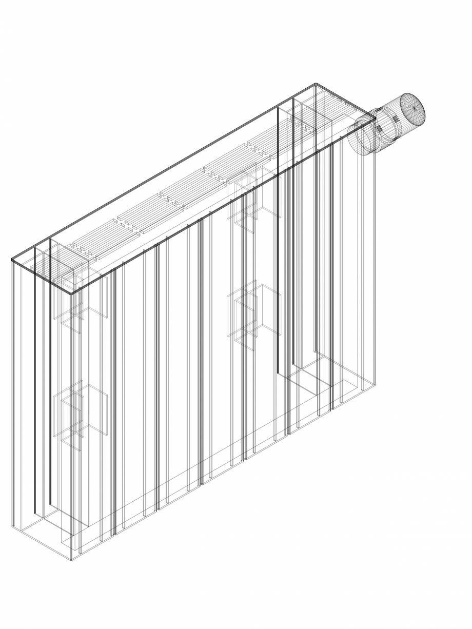 Pagina 1-CAD-DWG Calorifer decorativ ZAROS H100 400x525 - 3D VASCO Detaliu de produs 