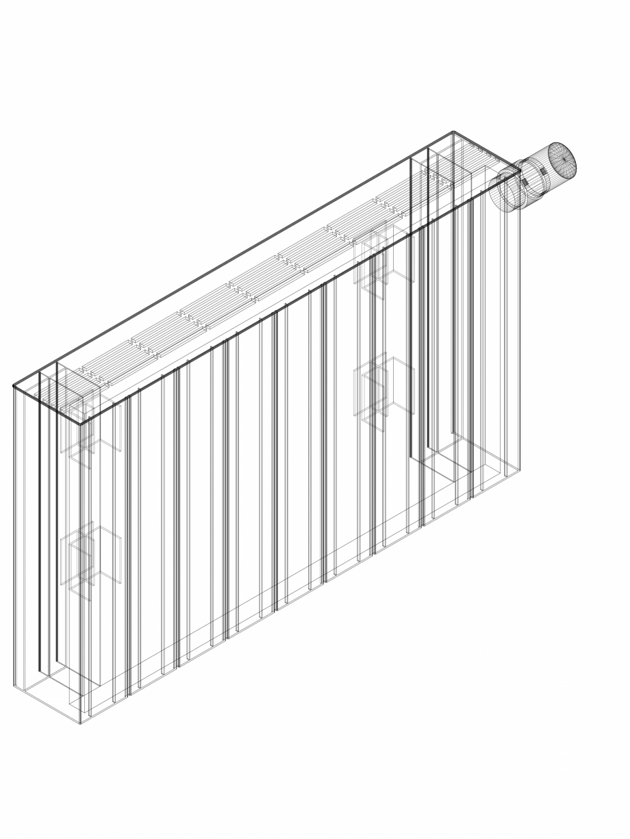Pagina 1-CAD-DWG Calorifer decorativ ZAROS H100 400x675 - 3D VASCO Detaliu de produs 
