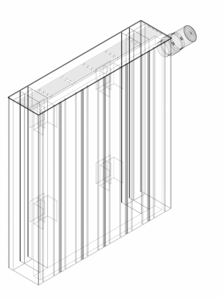 Pagina 1-CAD-DWG Calorifer decorativ ZAROS H100 500x450 - 3D VASCO Detaliu de produs 