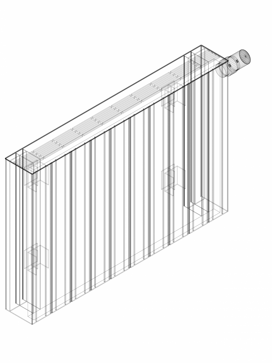 Pagina 1-CAD-DWG Calorifer decorativ ZAROS H100 500x750 - 3D VASCO Detaliu de produs 