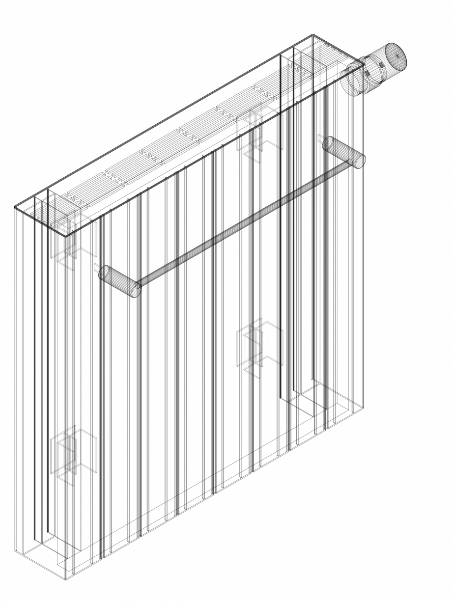 Pagina 1-CAD-DWG Calorifer decorativ ZAROS H100 600x600 - 3D VASCO Detaliu de produs 