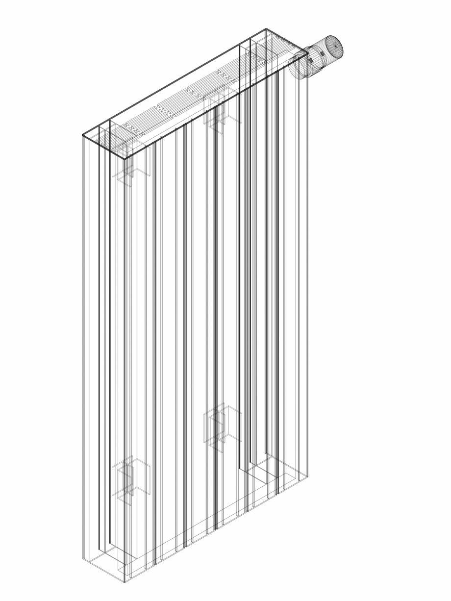 Pagina 1-CAD-DWG Calorifer decorativ ZAROS H100 900x450 - 3D VASCO Detaliu de produs 