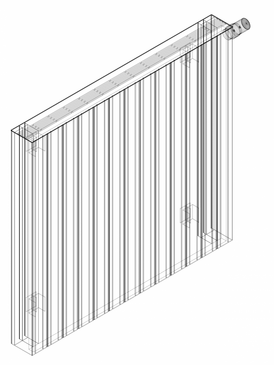 Pagina 1-CAD-DWG Calorifer decorativ ZAROS H100 900x975 - 3D VASCO Detaliu de produs 