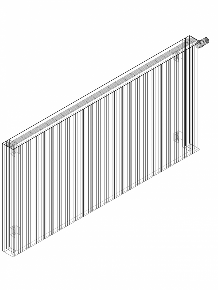Pagina 1-CAD-DWG Calorifer decorativ ZAROS H100 900x1800 - 3D VASCO Detaliu de produs 