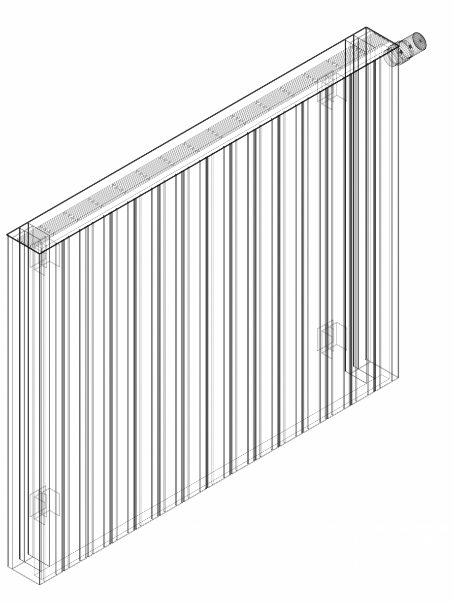 Pagina 1-CAD-DWG Calorifer decorativ ZAROS H100 900x1125 - 3D VASCO Detaliu de produs 