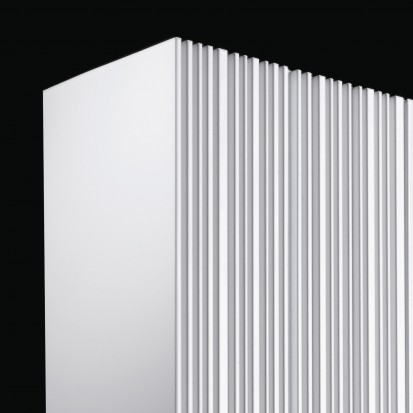 Calorifer decorativ din aluminiu Bryce Plus - detaliu BRYCE VERTICAL Calorifere decorative din aluminiu