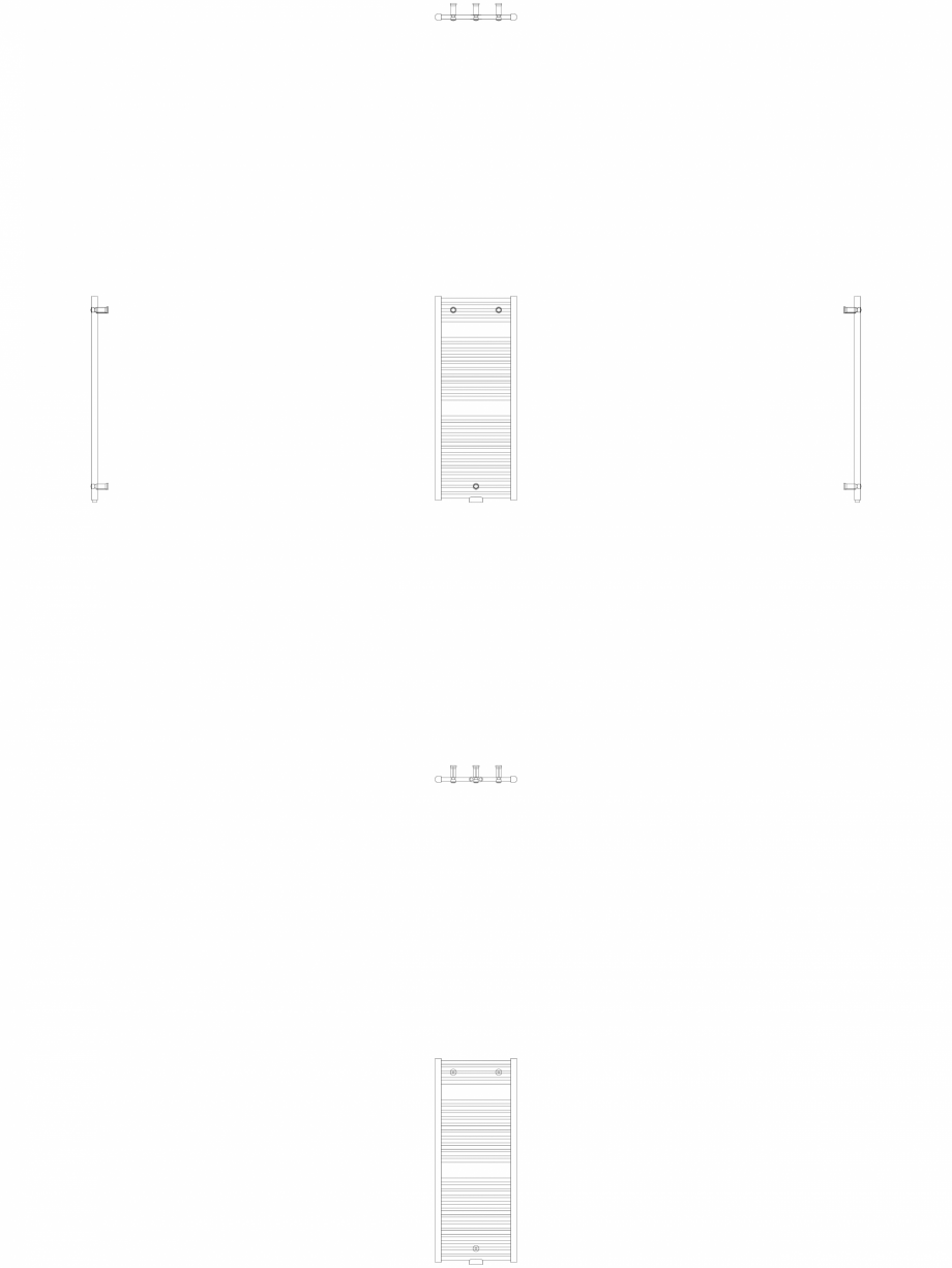 Pagina 1-CAD-DWG Calorifer decorativ IRIS-HDM 1122-450 2D VASCO Detaliu de produs 