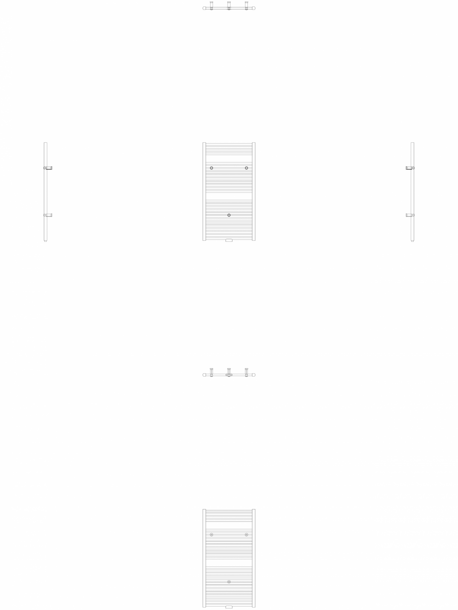 Pagina 1-CAD-DWG Calorifer decorativ IRIS-HDM 690-600 2D VASCO Detaliu de produs 