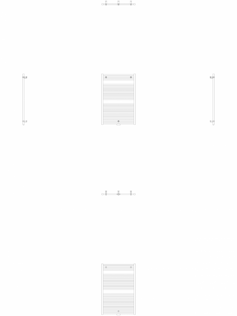 Pagina 1-CAD-DWG Calorifer decorativ IRIS-HDM 1122-750 2D VASCO Detaliu de produs 