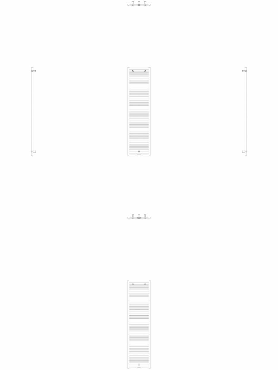 Pagina 1-CAD-DWG Calorifer decorativ IRIS-HDM 1734-450 2D VASCO Detaliu de produs 