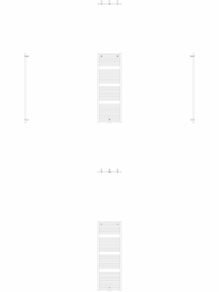 Pagina 1-CAD-DWG Calorifer decorativ IRIS-HDM 1734-600 2D VASCO Detaliu de produs 