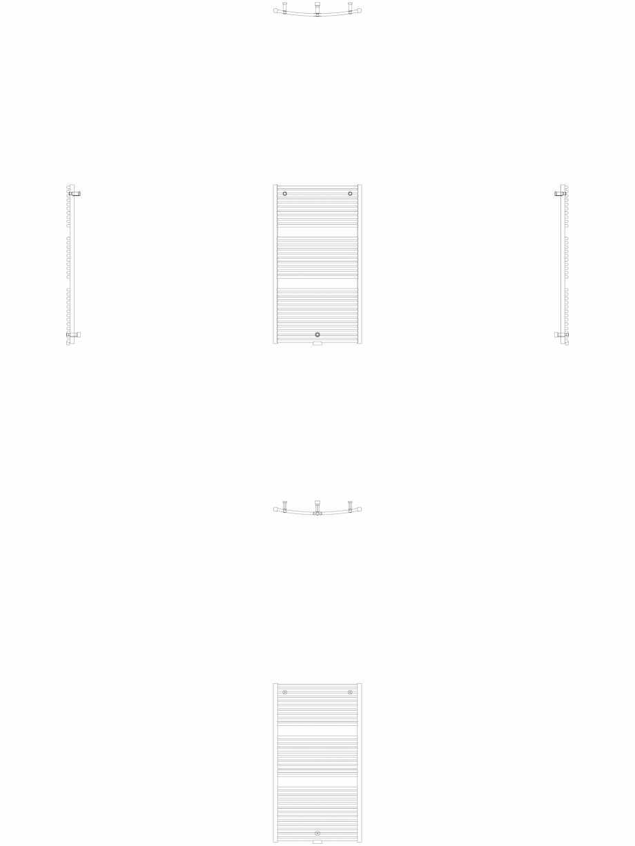 Pagina 1-CAD-DWG Calorifer decorativ IRIS-HDRM 1338-750 2D VASCO Detaliu de produs 