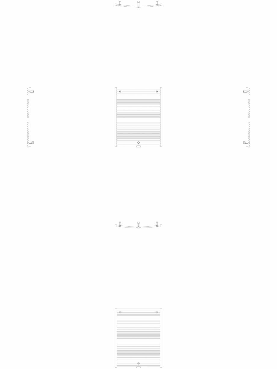 Pagina 1 - CAD-DWG Calorifer decorativ IRIS-HDRM 1122-900 2D VASCO Detaliu de produs 
