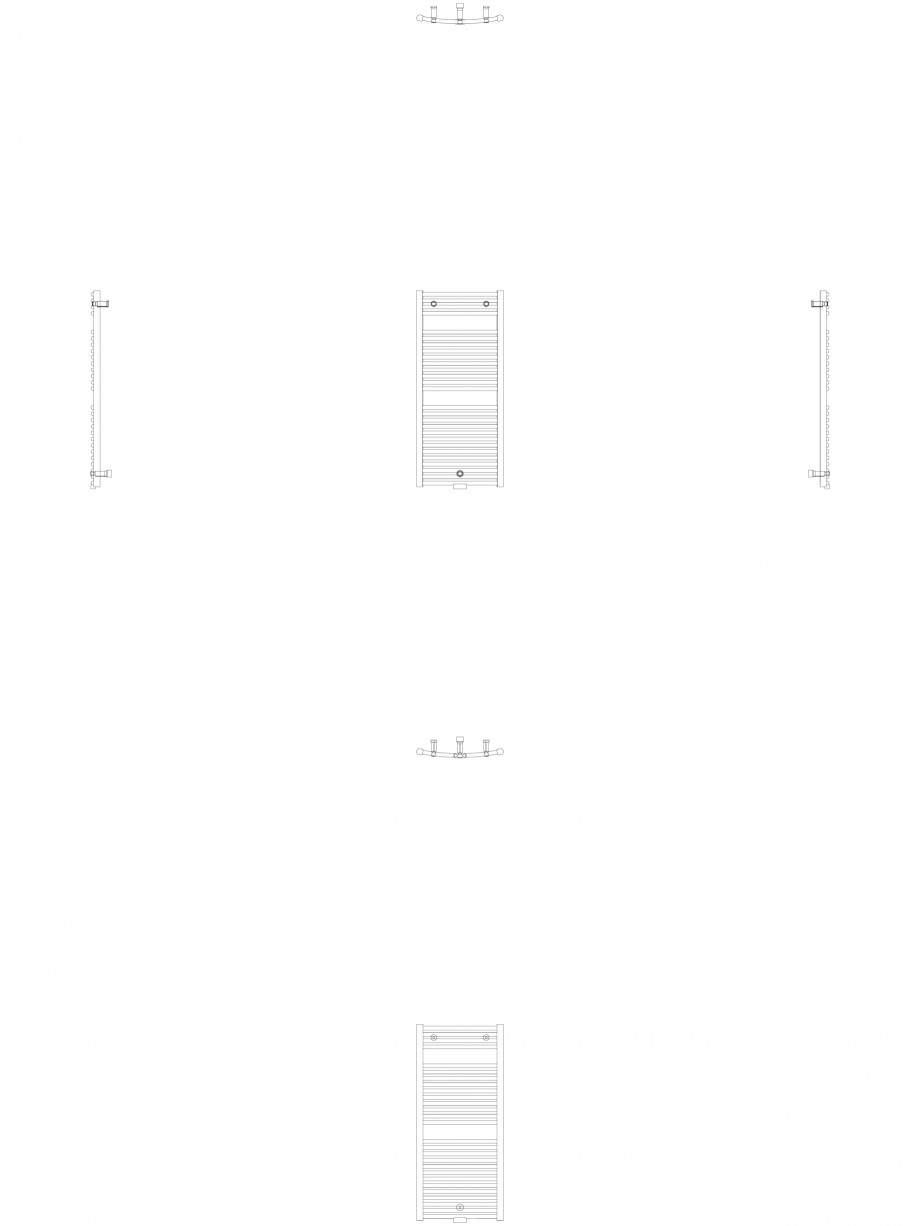 Pagina 1-CAD-DWG Calorifer decorativ IRIS-HDRM 1122-500 2D VASCO Detaliu de produs 