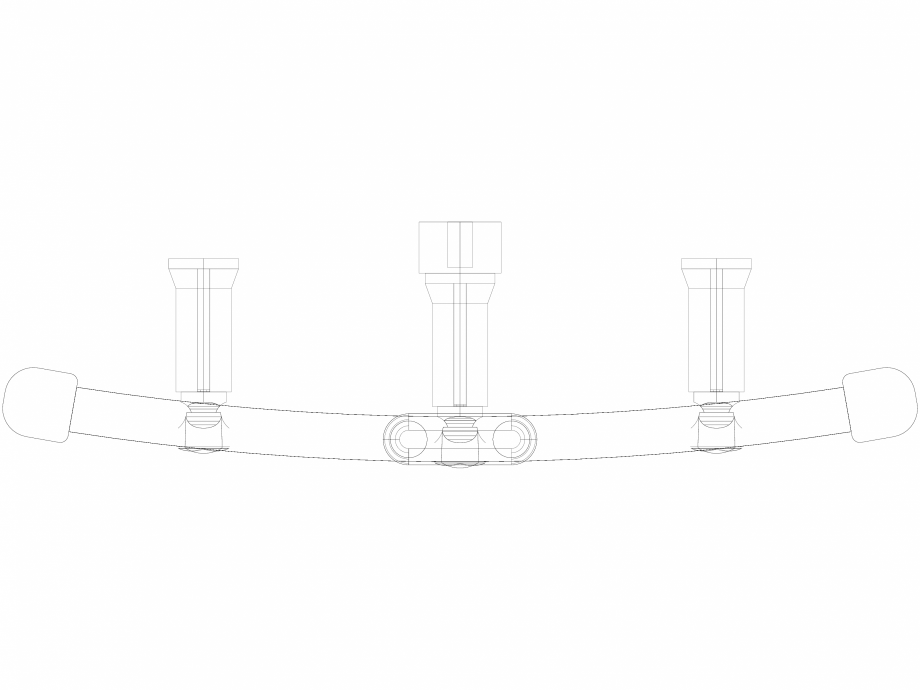 Pagina 1 - CAD-DWG Calorifer decorativ IRIS-HDRM 1122-450 3D VASCO Detaliu de produs 