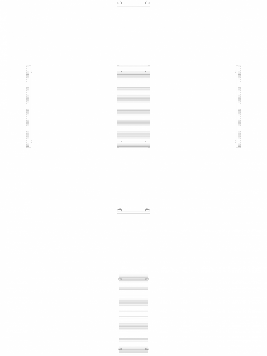 Pagina 1-CAD-DWG Calorifer decorativ ZANA-ZBD 1504-600 2D VASCO Detaliu de produs ZANA ZBD 