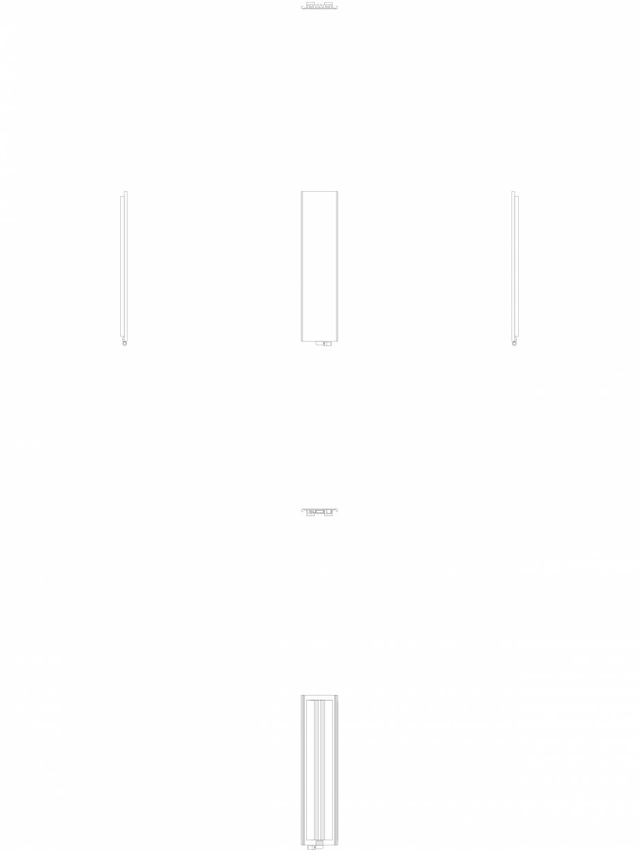 Pagina 1 - CAD-DWG calorifer_decorativ_NIVA_SOFT_NS1L1_1820_440_2d VASCO Detaliu de produs NIVA SOFT...
