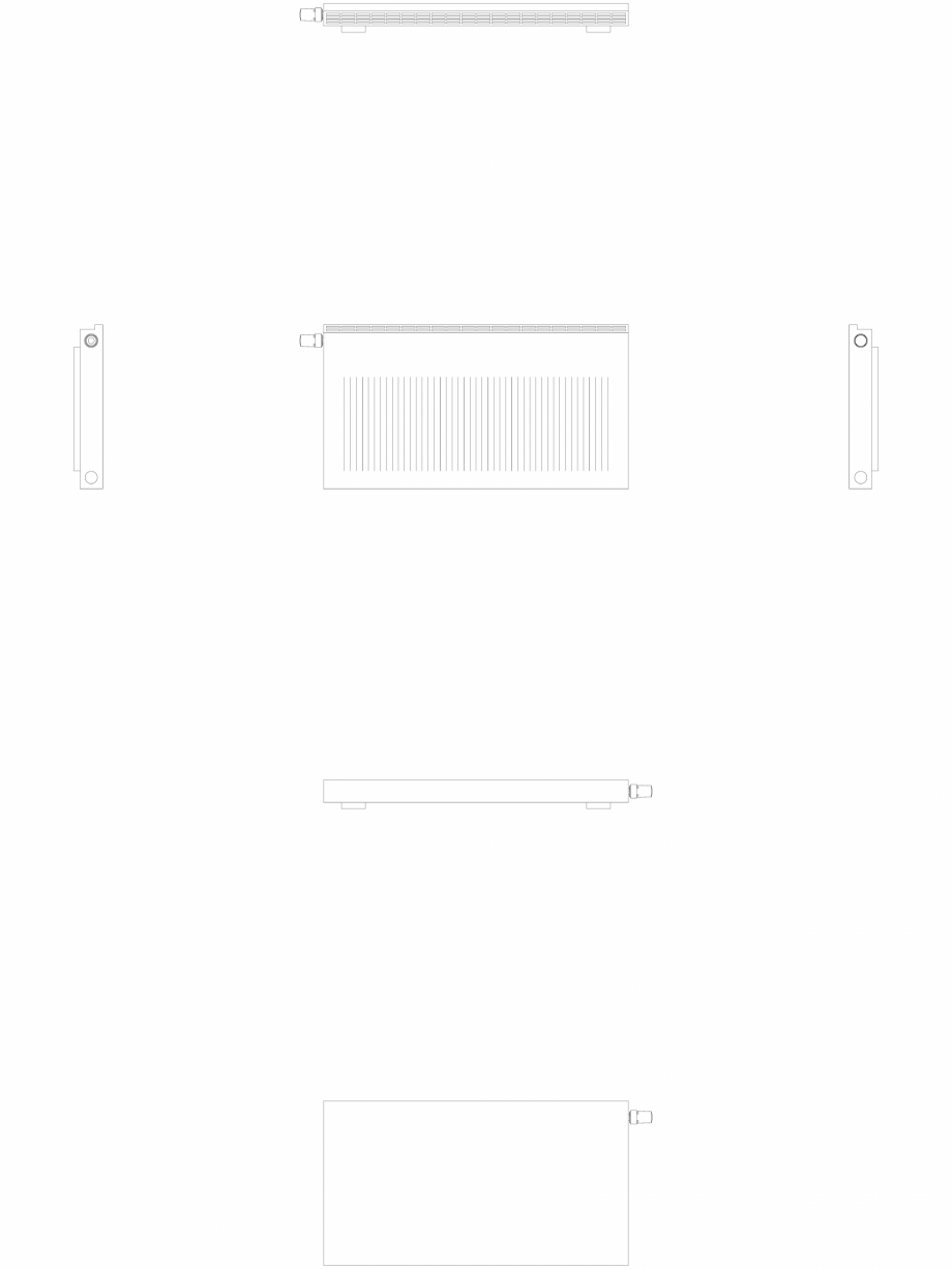 Pagina 1-CAD-DWG calorifer_decorativ_NIVA-NH1L1_550-1020_2D VASCO Detaliu de produs NIVA ORIZONTAL 