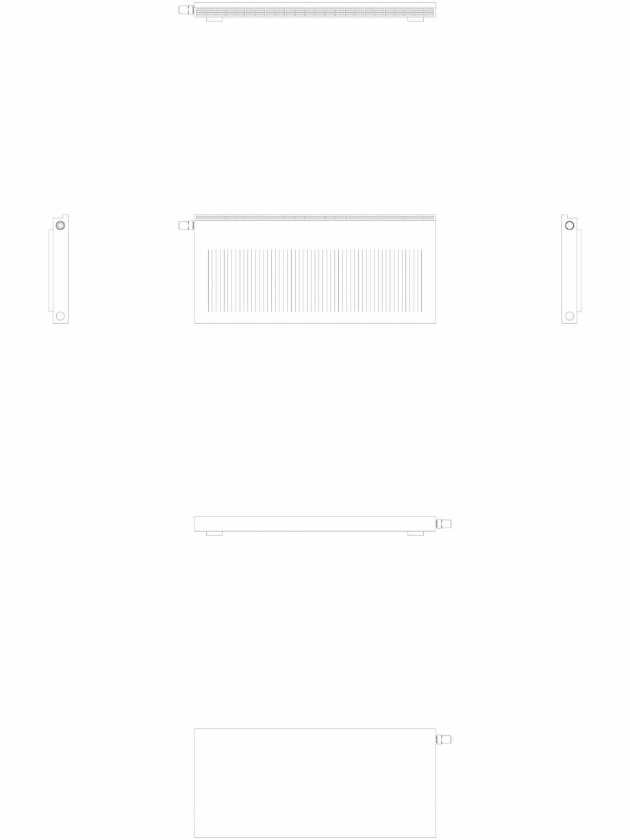 Pagina 1-CAD-DWG calorifer_decorativ_NIVA-NH1L1_550-1220_2D VASCO Detaliu de produs NIVA ORIZONTAL 