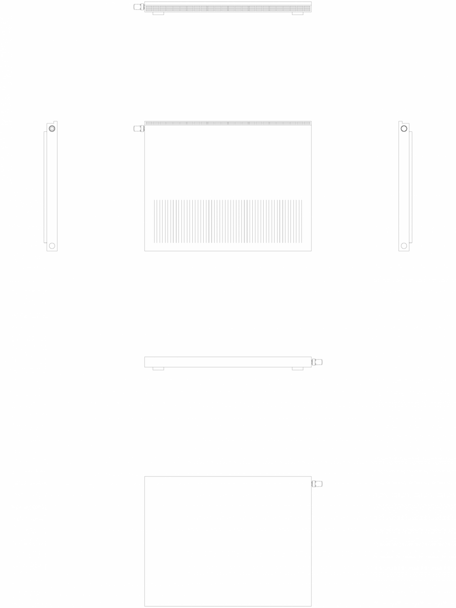 Pagina 1-CAD-DWG calorifer_decorativ_NIVA-NH2L1_950-1220_2D VASCO Detaliu de produs NIVA ORIZONTAL 