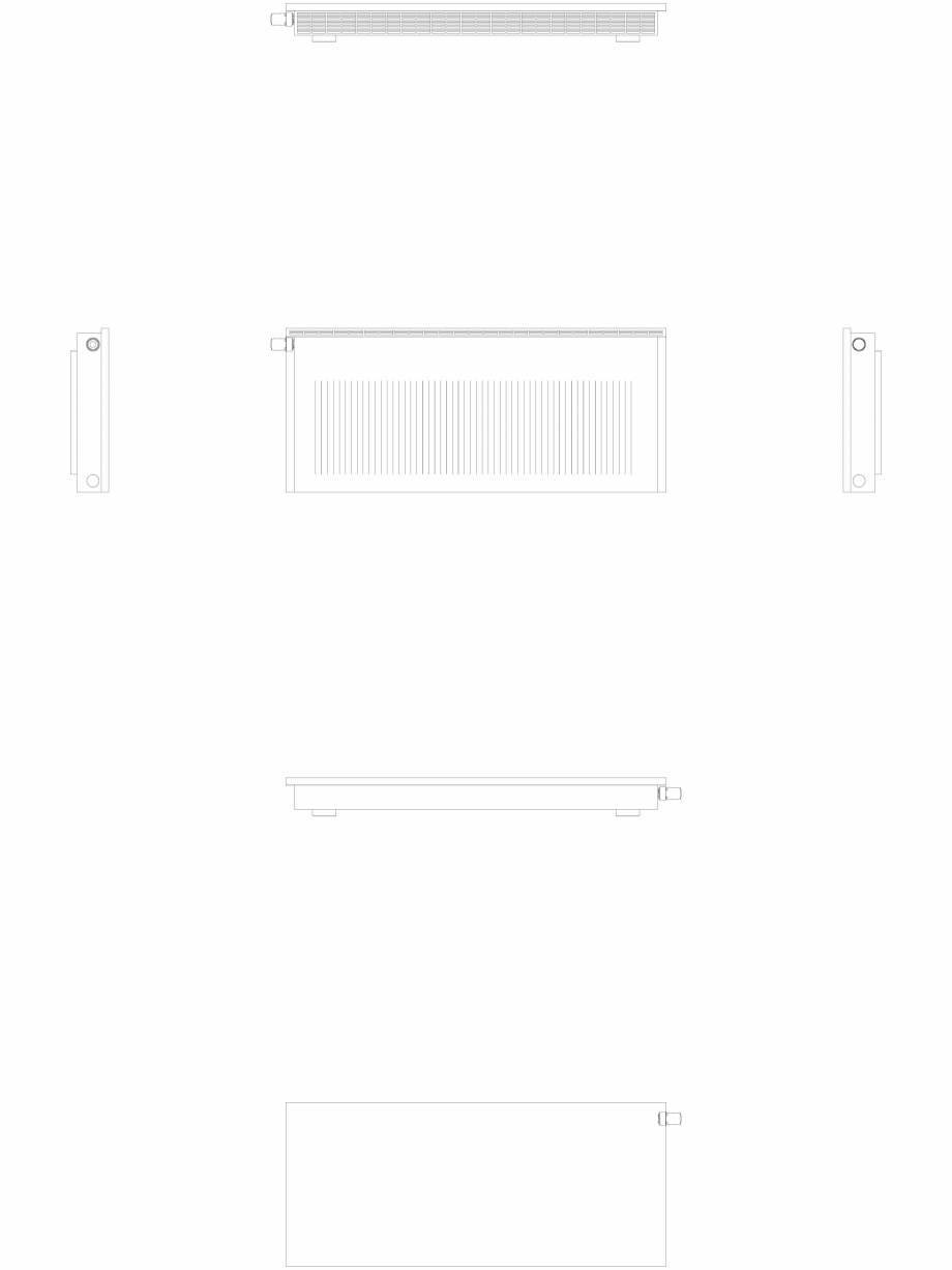 Pagina 1-CAD-DWG calorifer_decorativ_NIVA-NH2L2_550-1278_2D VASCO Detaliu de produs NIVA ORIZONTAL 