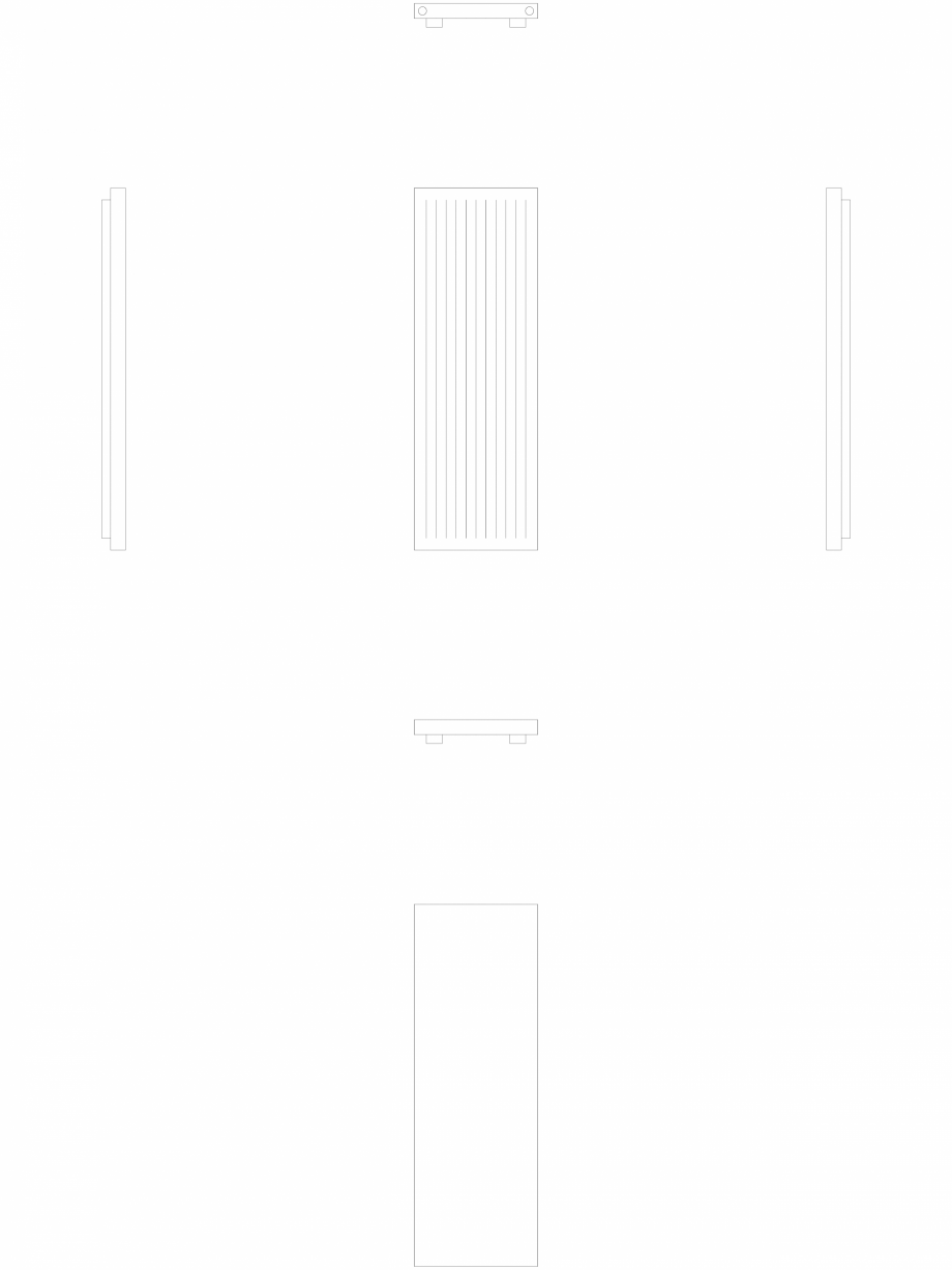 Pagina 1 - CAD-DWG calorifer_decorativ_NIVA-N2L1-ES_1820-620_2D VASCO Detaliu de produs NIVA INOX 