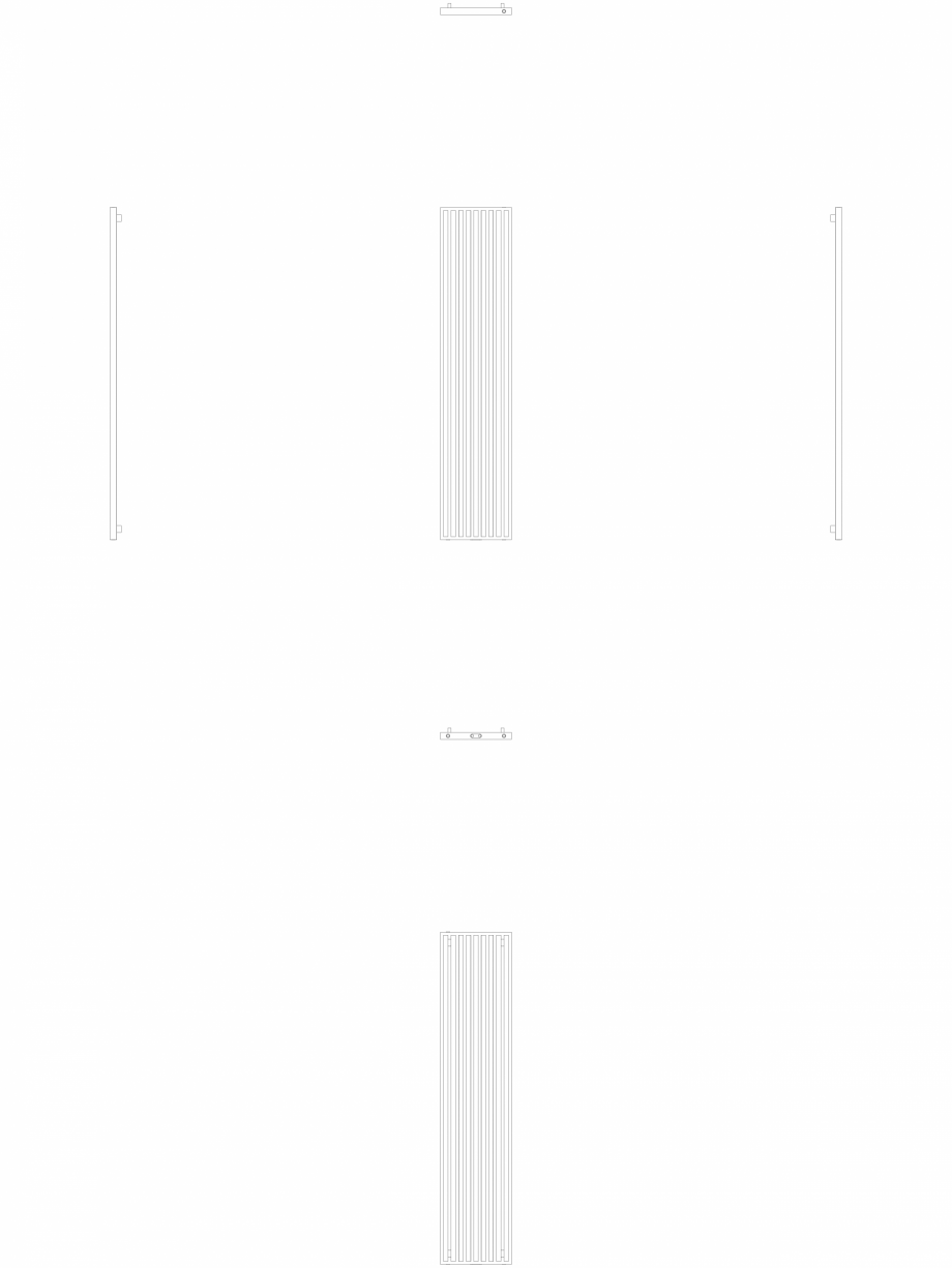 Pagina 1-CAD-DWG calorifer_decorativ_ARCHE-VV_2200-470_2D VASCO Detaliu de produs ARCHE VV 