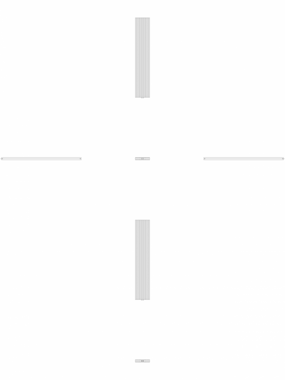 Pagina 1-CAD-DWG calorifer_decorativ_CARRE-CPVN2_2600-475_2D VASCO Detaliu de produs CARRE VERTICAL CPVN2-ZB 