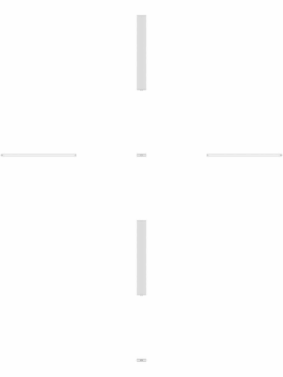 Pagina 1 - CAD-DWG calorifer_decorativ_CARRE-CPVN2_2400-295_2D VASCO Detaliu de produs CARRE...