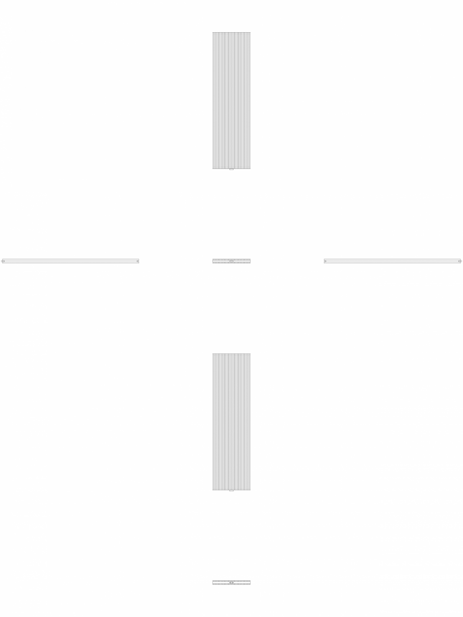 Pagina 1-CAD-DWG calorifer_decorativ_CARRE-CPVN2_2800-775_2D VASCO Detaliu de produs CARRE VERTICAL CPVN2-ZB 