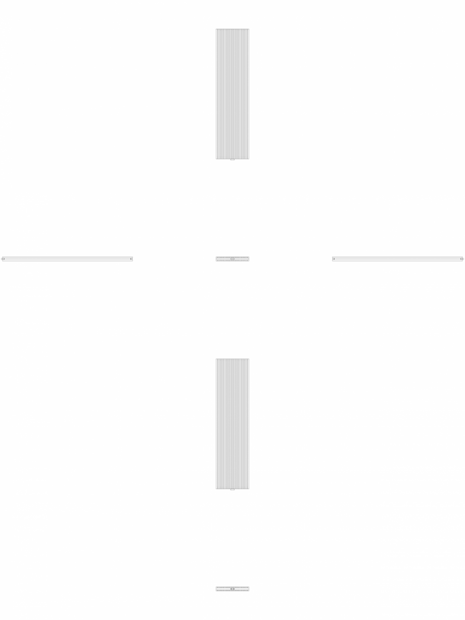 Pagina 1-CAD-DWG calorifer_decorativ_CARRE-CPVN2_2600-655_2D VASCO Detaliu de produs CARRE VERTICAL CPVN2-ZB 