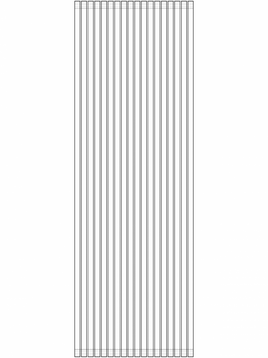 Pagina 1-CAD-DWG calorifer_decorativ_CARRE-CPVN2_1600-535_3D VASCO Detaliu de produs CARRE VERTICAL CPVN2-ZB 
