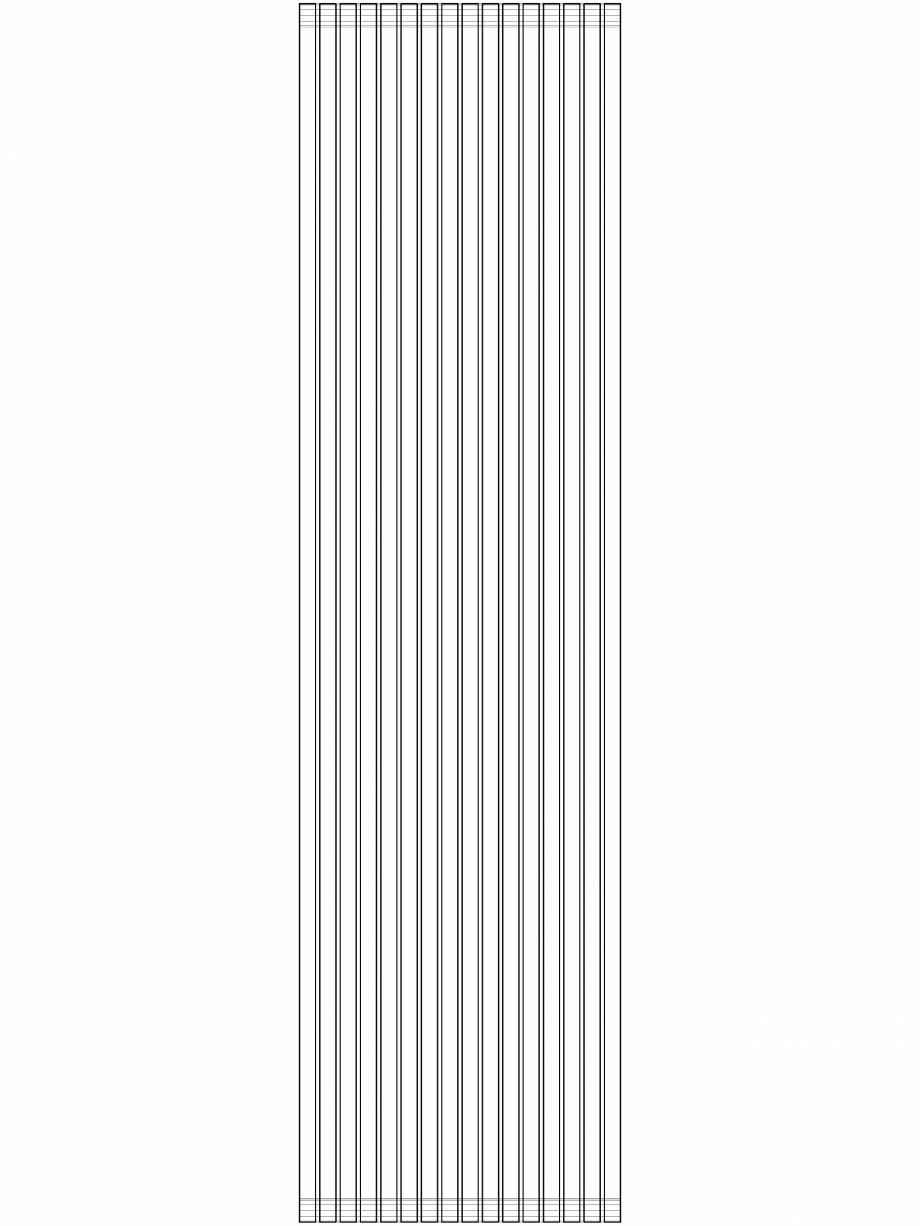 Pagina 1-CAD-DWG calorifer_decorativ_CARRE-CPVN2_1800-475_3D VASCO Detaliu de produs CARRE VERTICAL CPVN2-ZB 