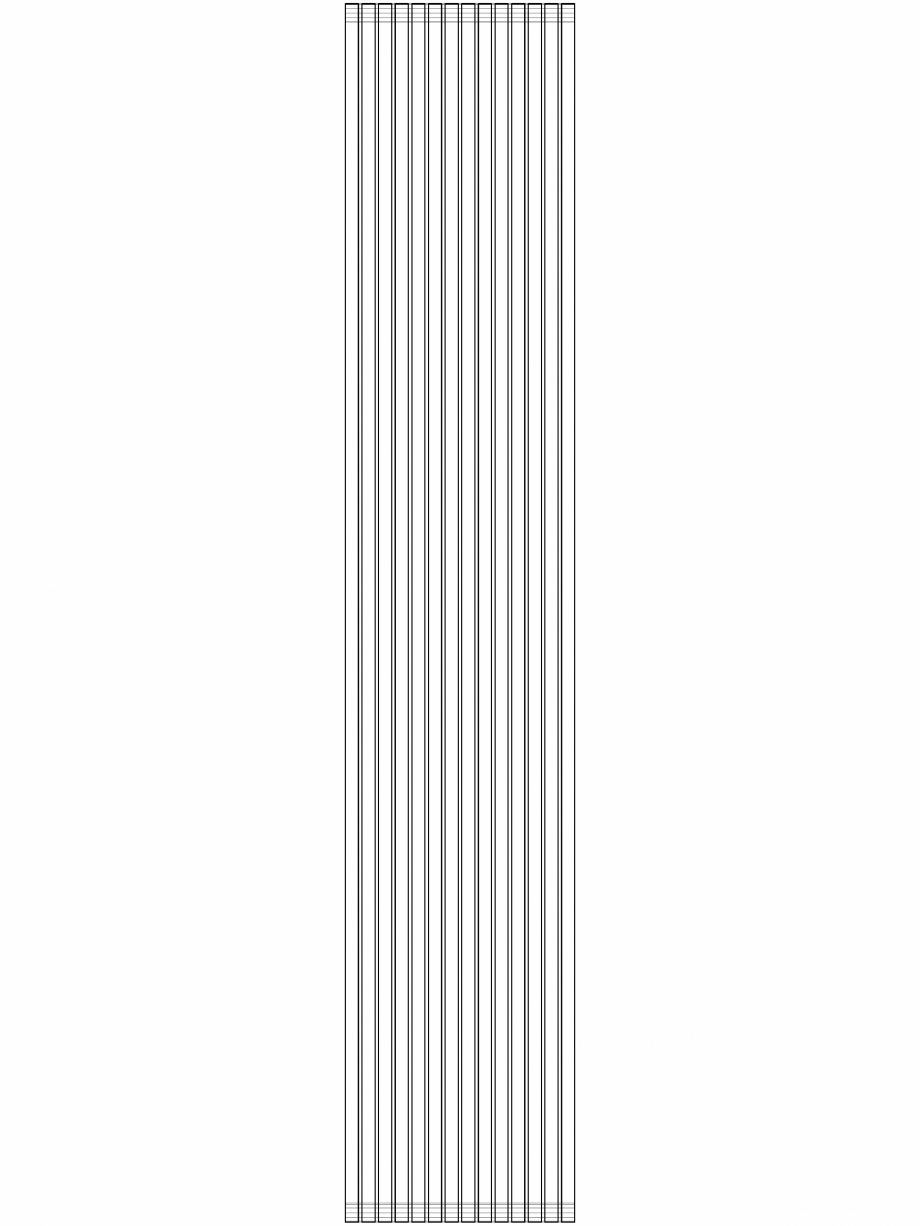 Pagina 1 - CAD-DWG calorifer_decorativ_CARRE-CPVN2_2200-415_3D VASCO Detaliu de produs CARRE...