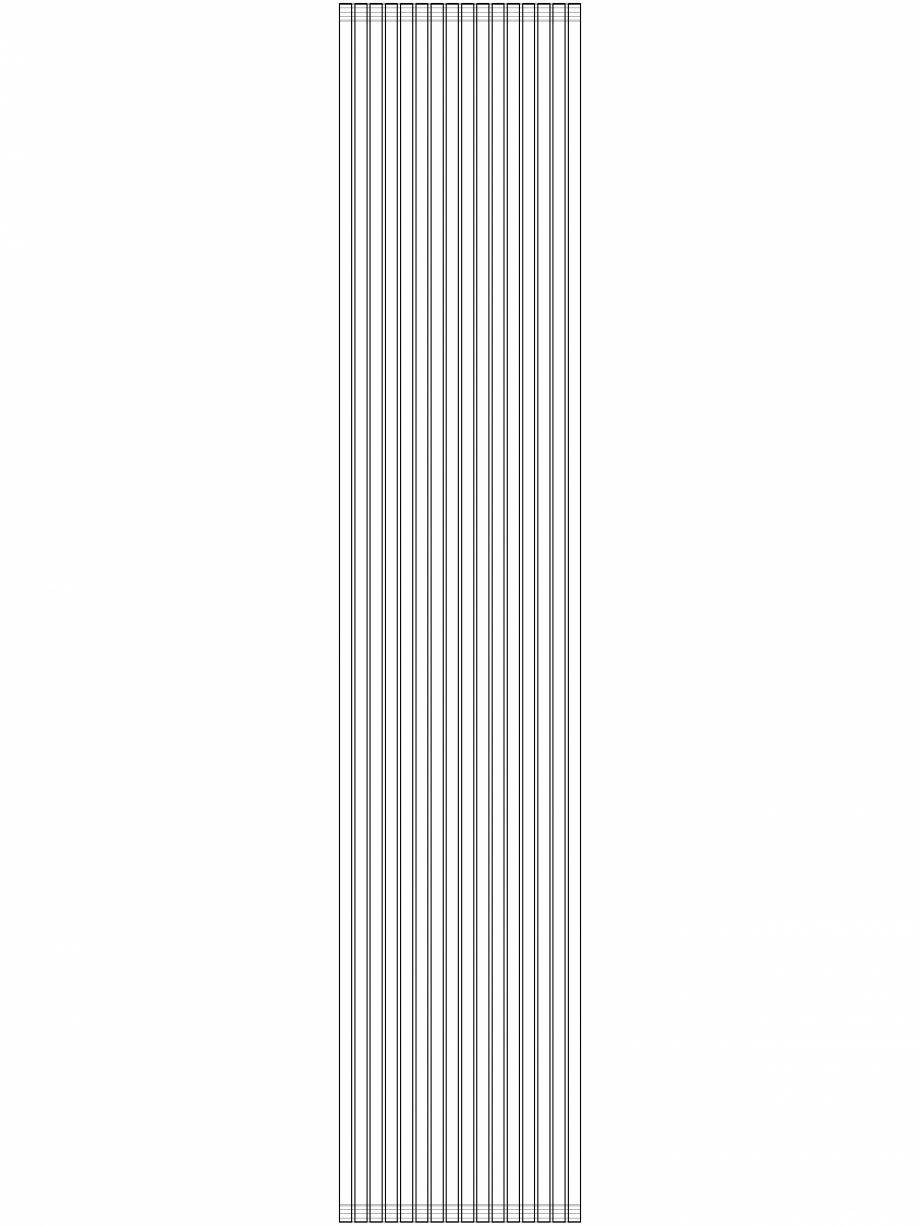 Pagina 1 - CAD-DWG calorifer_decorativ_CARRE-CPVN2_2400-475_3D VASCO Detaliu de produs CARRE...