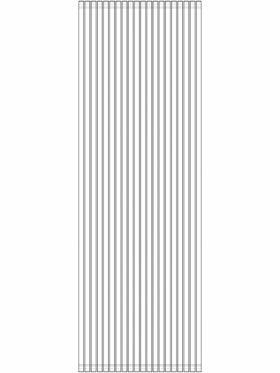 Pagina 1-CAD-DWG calorifer_decorativ_CARRE-CPVN2_1800-595_3D VASCO Detaliu de produs CARRE VERTICAL CPVN2-ZB 