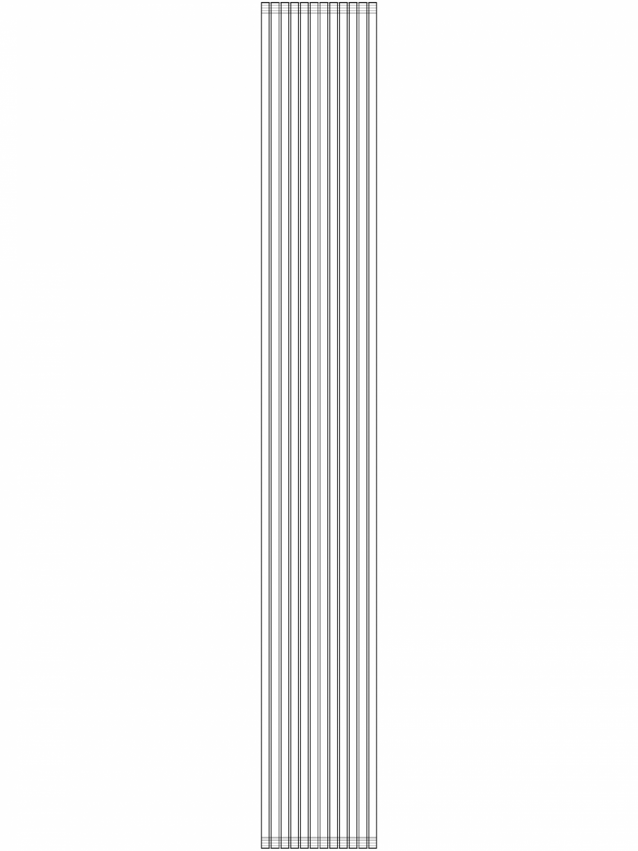Pagina 1 - CAD-DWG calorifer_decorativ_CARRE-CPVN2_2600-355_3D VASCO Detaliu de produs CARRE...