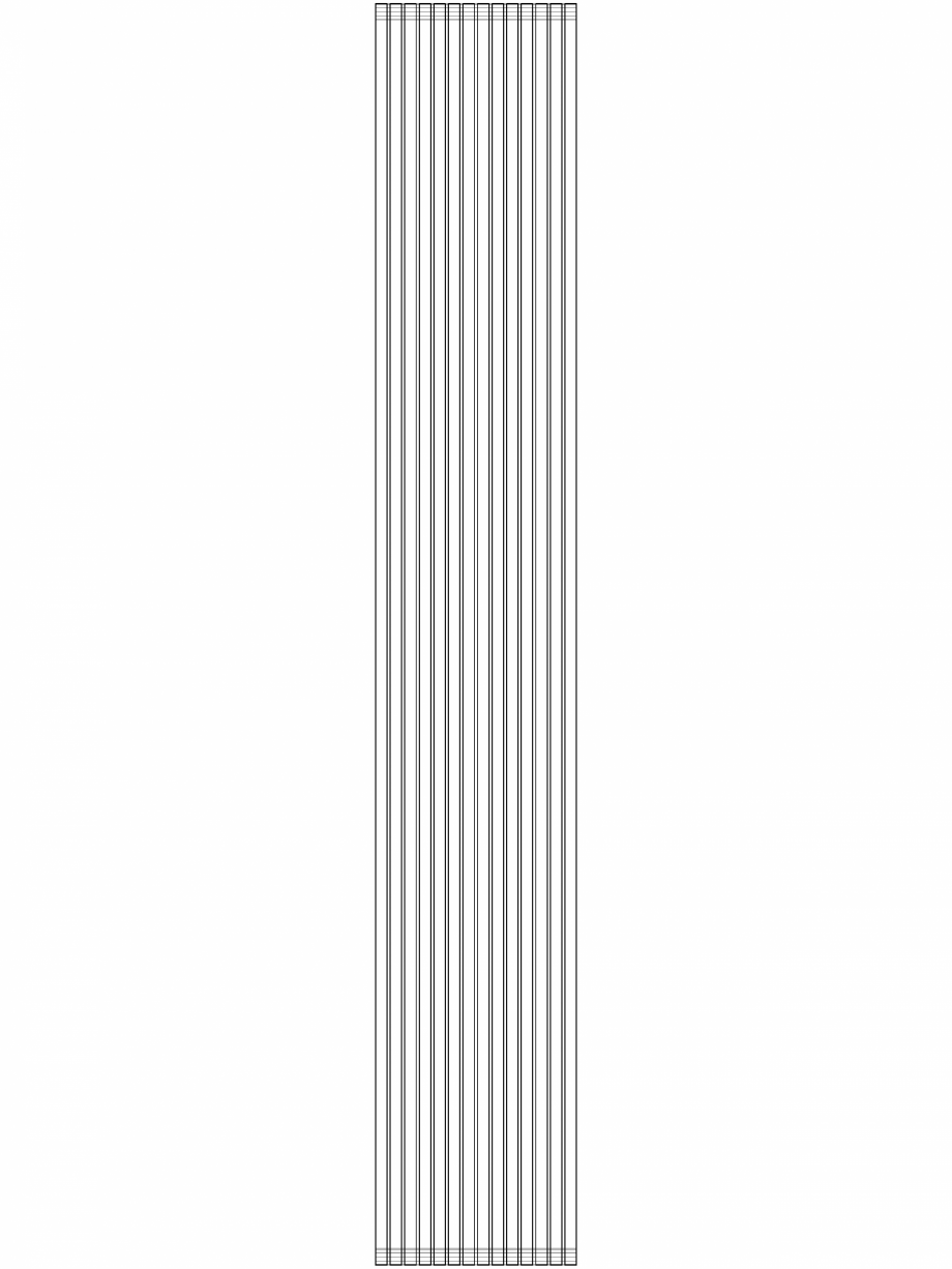Pagina 1 - CAD-DWG calorifer_decorativ_CARRE-CPVN2_2600-415_3D VASCO Detaliu de produs CARRE...