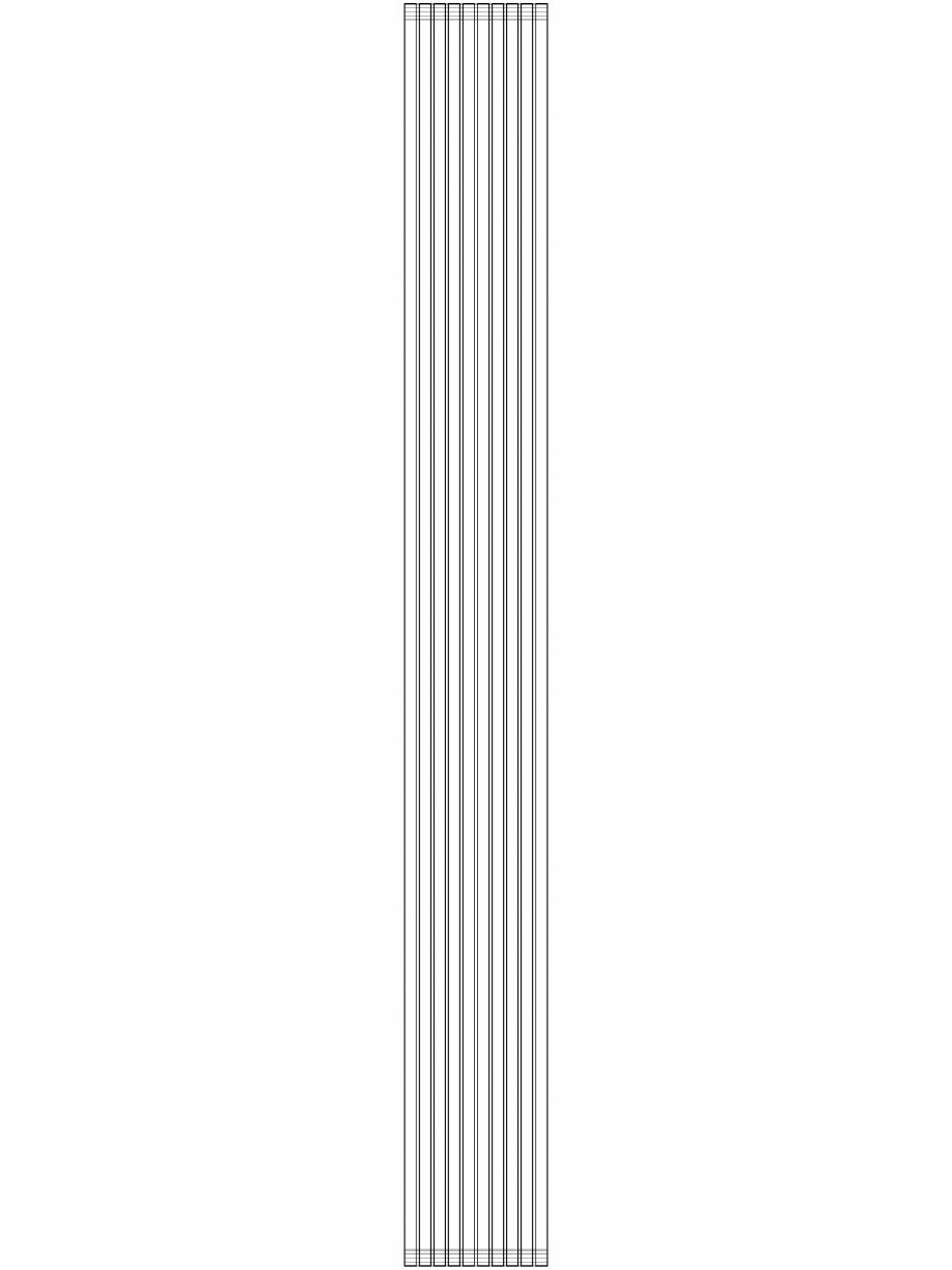 Pagina 1 - CAD-DWG calorifer_decorativ_CARRE-CPVN2_2600-295_3D VASCO Detaliu de produs CARRE...