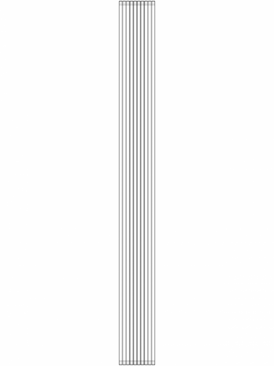 Pagina 1 - CAD-DWG calorifer_decorativ_CARRE-CPVN2_3000-295_3D VASCO Detaliu de produs CARRE...