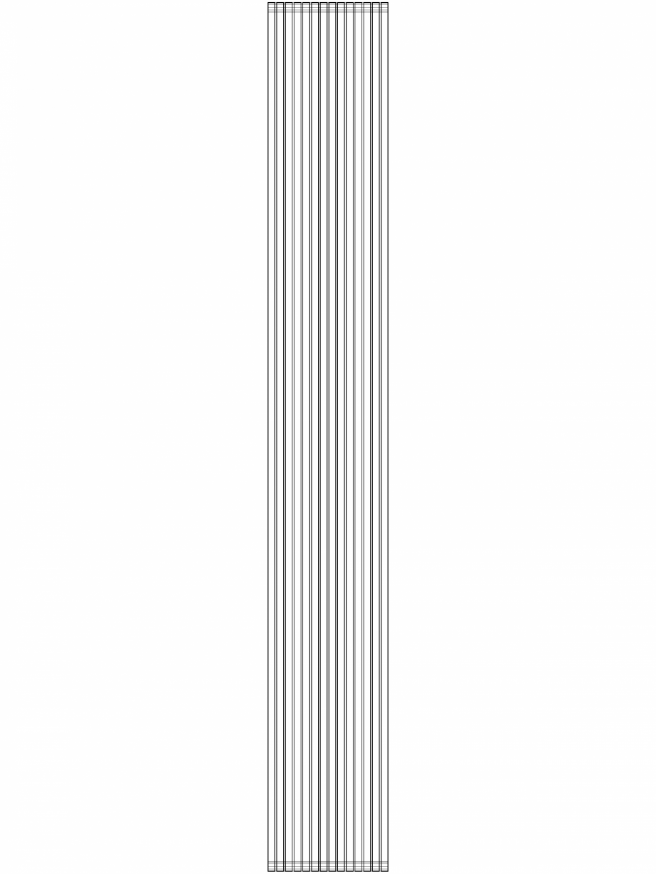 Pagina 1 - CAD-DWG calorifer_decorativ_CARRE-CPVN2_3000-415_3D VASCO Detaliu de produs CARRE...