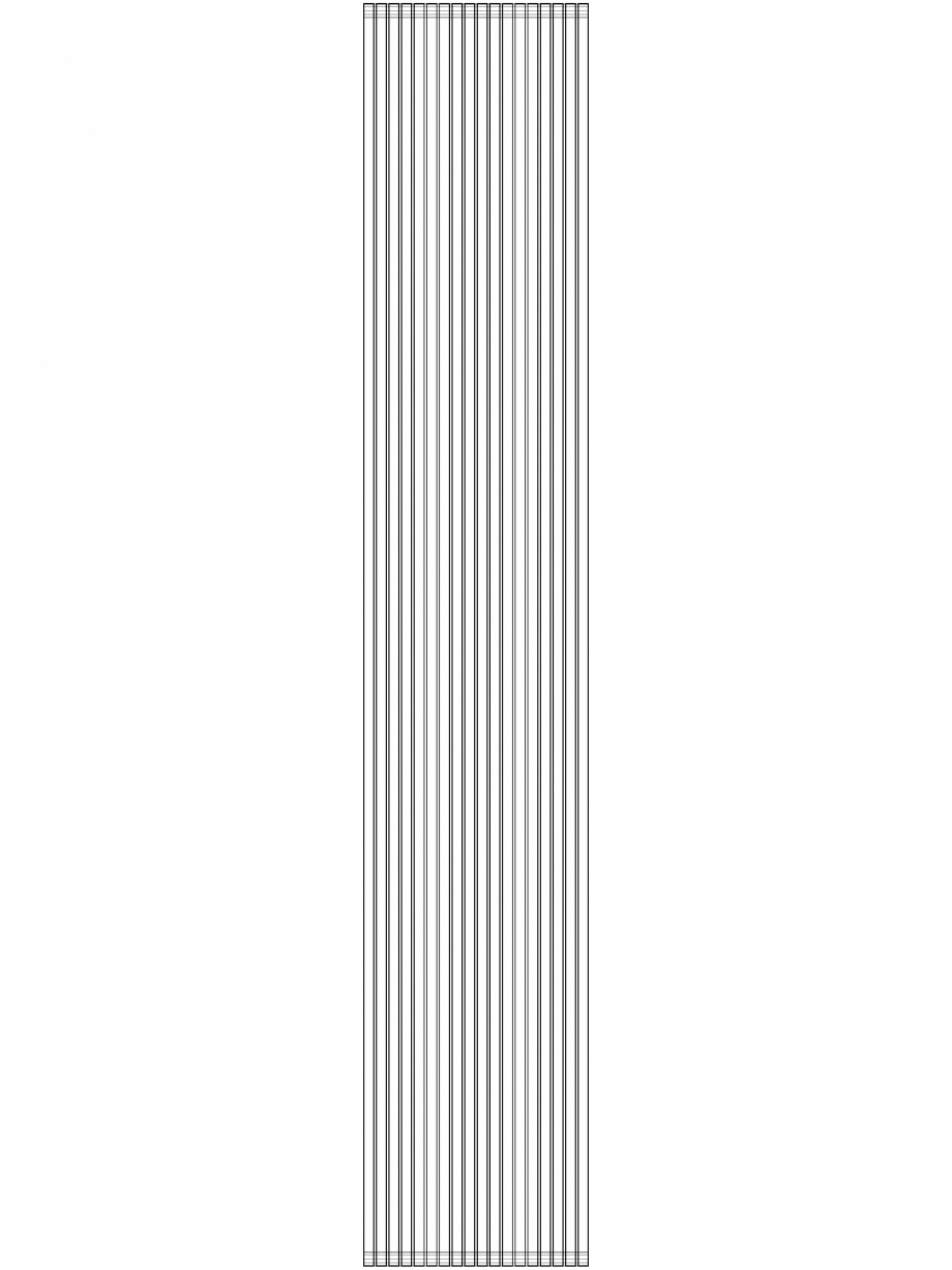 Pagina 1 - CAD-DWG calorifer_decorativ_CARRE-CPVN2_3000-535_3D VASCO Detaliu de produs CARRE...